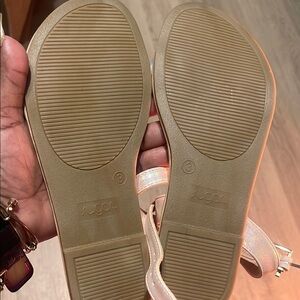 Sugar Iridescent Sandals